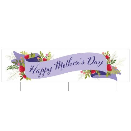 Beistle 56037 Jumbo Happy Mothers Day Yard Sign 