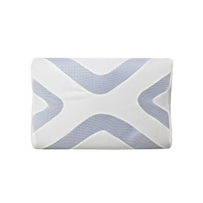 Bas Phillips Therapeutic Gel Infused Memory Foam Pillow Contour