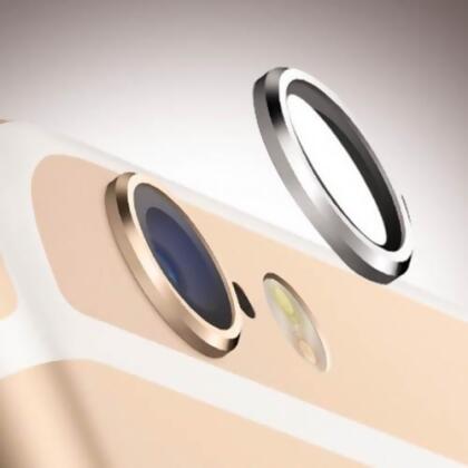 【絕版現貨優惠出清】時尚金屬Apple iPhone 6 Plus/6S立體防刮玫瑰金手機鏡頭保護環保護圈金屬環金屬圈鏡頭圈 