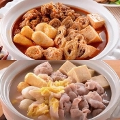 老深坑麻辣雙寶鍋+酸菜白肉鍋 老深坑麻辣雙寶鍋+酸菜白肉鍋