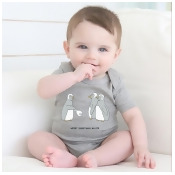Personalised Christmas Penguin Bodysuit Personalised Christmas Penguin Bodysuit
