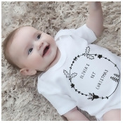 Personalised 1st Christmas Bodysuit Personalised 1st Christmas Bodysuit