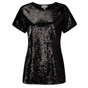 Sequin T-Shirt (Black Sequin / 16) Sequin T-Shirt (Black Sequin / 16)
