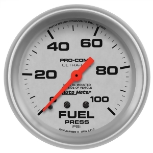 Autometer 4412 Ultra-Lite Mechanical Fuel Pressure Gauge - All