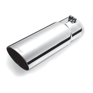 Gibson Performance 500379 Polished Stainless Steel Exhaust Tip - All