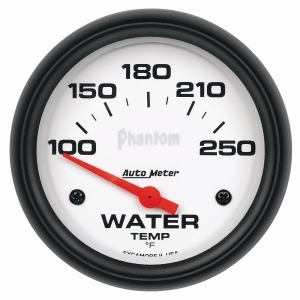 Autometer 5837 Phantom Electric Water Temperature Gauge - All