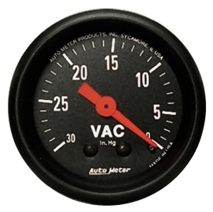 Autometer 2610 Z-Series Mechanical Vacuum Gauge - All