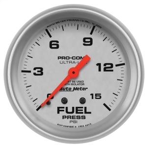 Autometer 4413 Ultra-Lite Mechanical Fuel Pressure Gauge - All