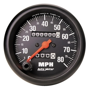 Autometer 2690 Z-Series In-Dash Mechanical Speedometer - All