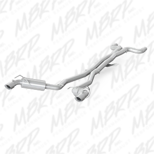 Mbrp Exhaust S7018409 Xp Series Cat Back Exhaust System Fits 10-15 Camaro - All
