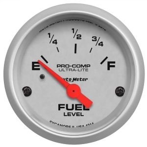 Autometer 4314 Ultra-Lite Electric Fuel Level Gauge - All