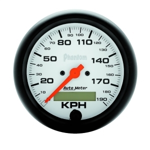 Autometer 5887-M Phantom In-Dash Electric Speedometer - All
