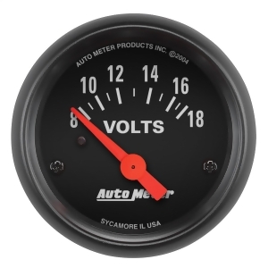 Autometer 2645 Z-Series Electric Voltmeter Gauge - All