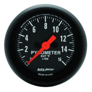 Autometer 2654 Z-Series Electric Pyrometer Gauge Kit - All