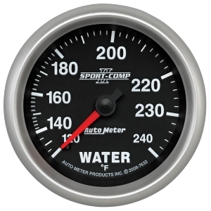 Autometer 7632 Sport-Comp Ii Mechanical Water Temperature Gauge - All