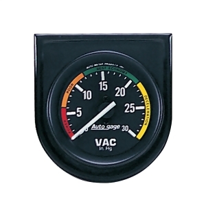 Autometer 2337 Autogage Vacuum Gauge Panel - All