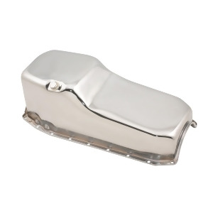 Mr. Gasket 9782 Chrome Plated Engine Oil Pan - All
