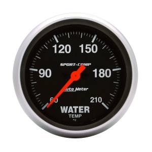 Autometer 3569 Sport-Comp Electric Low Temperature Water Gauge - All