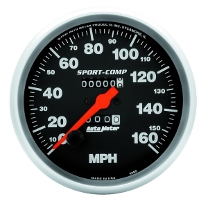 Autometer 3995 Sport-Comp In-Dash Mechanical Speedometer - All