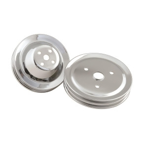 Mr. Gasket 4961 Chrome Plated Pulley Set - All