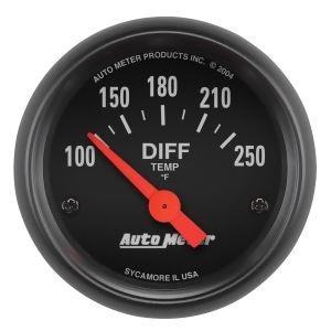 Autometer 2636 Z-Series Electric Differential Temperature Gauge - All