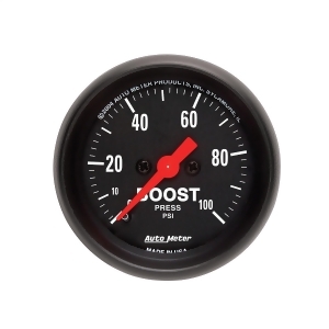 Autometer 2618 Z-Series Mechanical Boost Gauge - All