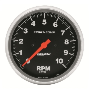 Autometer 3990 Sport-Comp In-Dash Electric Tachometer - All