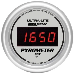 Autometer 6545 Ultra-Lite Digital Pyrometer Gauge - All