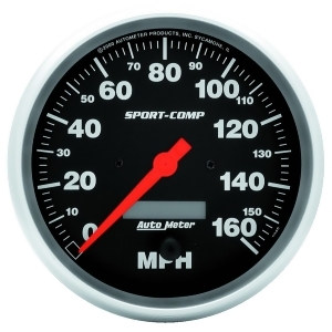 Autometer 3989 Sport-Comp Electric Programmable Speedometer - All