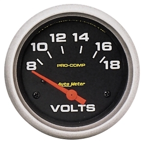 Autometer 5492 Pro-Comp Electric Voltmeter Gauge - All