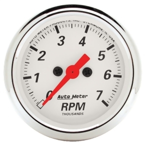 Autometer 1397 Arctic White Electric Tachometer - All
