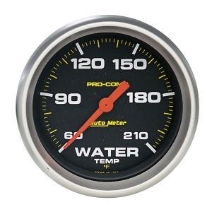 Autometer 5469 Pro-Comp Electric Water Temperature Gauge - All
