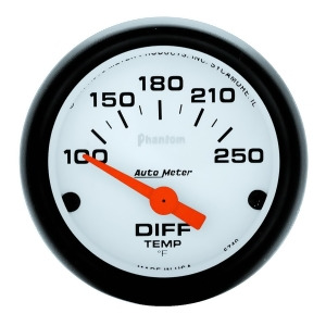 Autometer 5749 Phantom Electric Differential Temperature Gauge - All