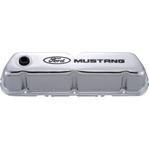 Proform 302-100 Ford Mustang; Stamped Steel Valve Cover - All