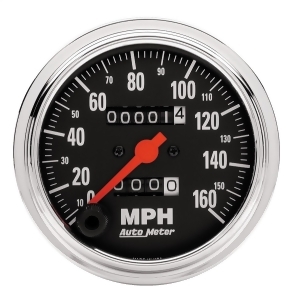 Autometer 2494 Traditional Chrome Mechanical Speedometer - All