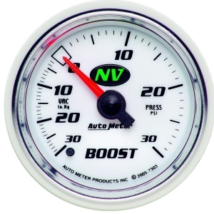 Autometer 7303 Nv Mechanical Boost/Vacuum Gauge - All