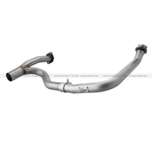 Afe Power 48-46207 Twisted Steel; Y-Pipe Exhaust System Fits 12-14 Wrangler Jk - All