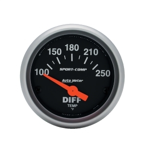 Autometer 3349 Sport-Comp Electric Differential Temperature Gauge - All