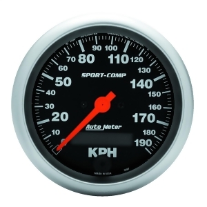 Autometer 3987-M Sport-Comp Electric Metric Speedo - All