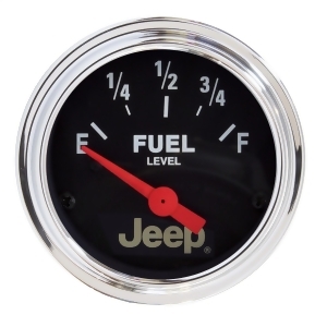 Autometer 880428 Jeep Electric Fuel Level Gauge - All