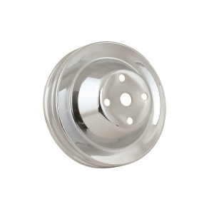 Mr. Gasket 4975 Chrome Plated Steel Water Pump Pulley - All