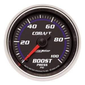 Autometer 6106 Cobalt Mechanical Boost Gauge - All