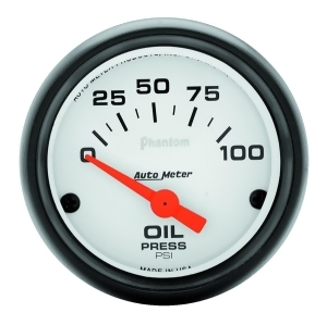 Autometer 5727 Phantom Electric Oil Pressure Gauge - All