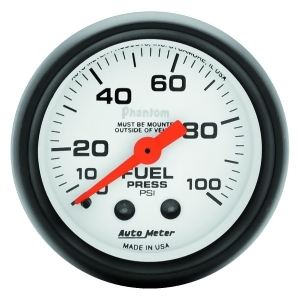 Autometer 5712 Phantom Mechanical Fuel Pressure Gauge - All