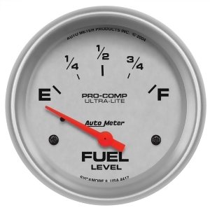 Autometer 4417 Ultra-Lite Electric Fuel Level Gauge - All