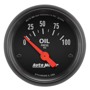 Autometer 2634 Z-Series Electric Oil Pressure Gauge - All