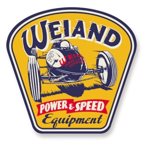 Weiand 10004Wnd Weiand Metal Power/Speed Sign - All