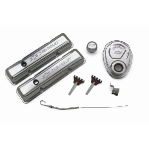 Proform 141-001 Gm Engine Dress-Up Kit; Chevrolet And Bow Tie Emblem - All
