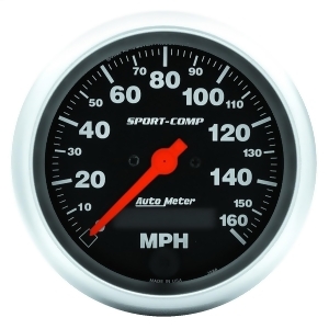 Autometer 3988 Sport-Comp Electric Programmable Speedometer - All