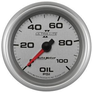 Autometer 7721 Ultra-Lite Ii Mechanical Oil Pressure Gauge - All